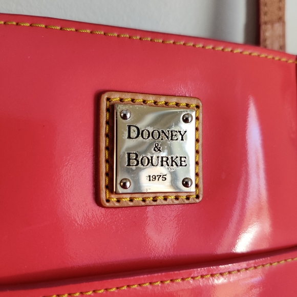 Dooney & Bourke Patent Leather Lexington Tote Bag - Picture 2 of 16